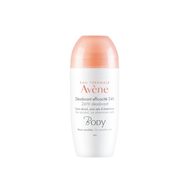 Avene - Body Deodorant Efficacite 24h Roll-On Αποσμητικό, 50ml