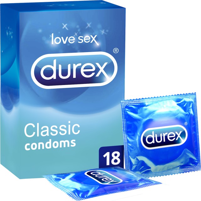 Durex - Classic Προφυλακτικά 18τμχ
