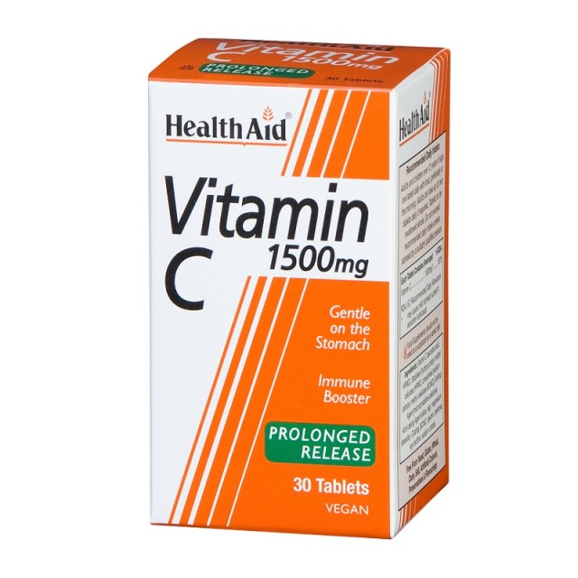 Health Aid Vitamin C 1500mg Prolonged Release 30tabs