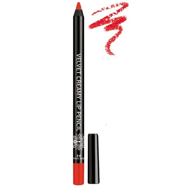 Garden Velvet Creamy Lip Pencil Μολύβι Χειλιών No.24 True Red 1.4gr