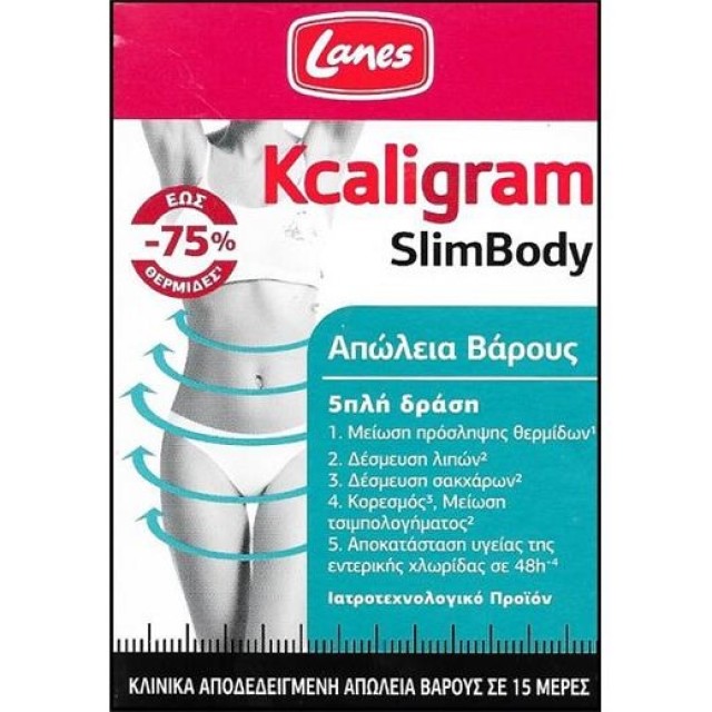 Lanes - Kcaligram Slim Body, 60 Tabs