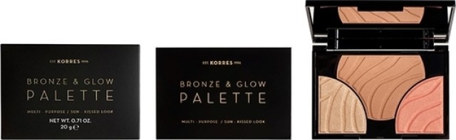 Korres Bronze & Glow Palette Multi-Purpose/Sun-Kissed Look Champagne Glow 20 gr