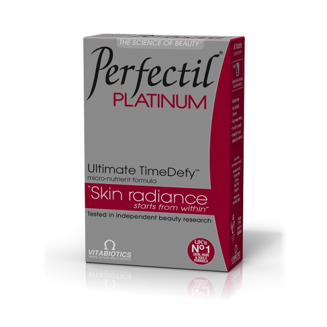 Vitabiotics Perfectil Platinum Ultimate TimeDefy Formula  Skin Radiance 60tabs