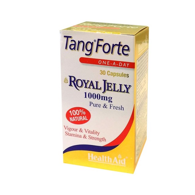 Health Aid Tang Forte Royal Jelly 1000mg, Βασιλικός Πολτός Πλούσιος Σε Θρεπτικά Συστατικά 30caps