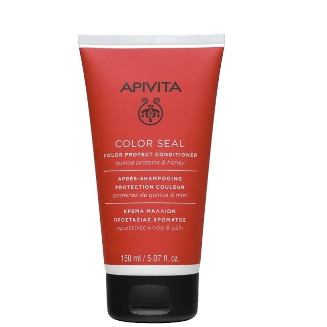 Apivita Color Seal Conditioner Quinoa Proteins & Honey Κρέμα Μαλλιών Προστασίας Χρώματος 150ml