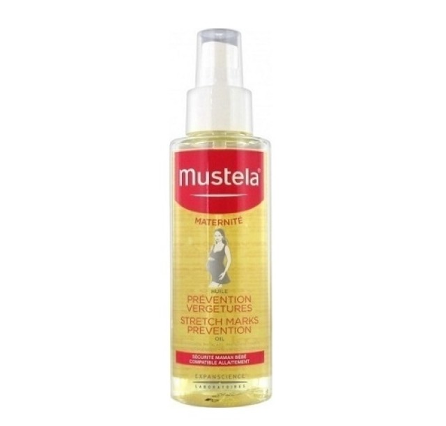 Mustela Stretch Marks Prevention Oil, Λάδι Πρόληψης Ραγάδων 105ml