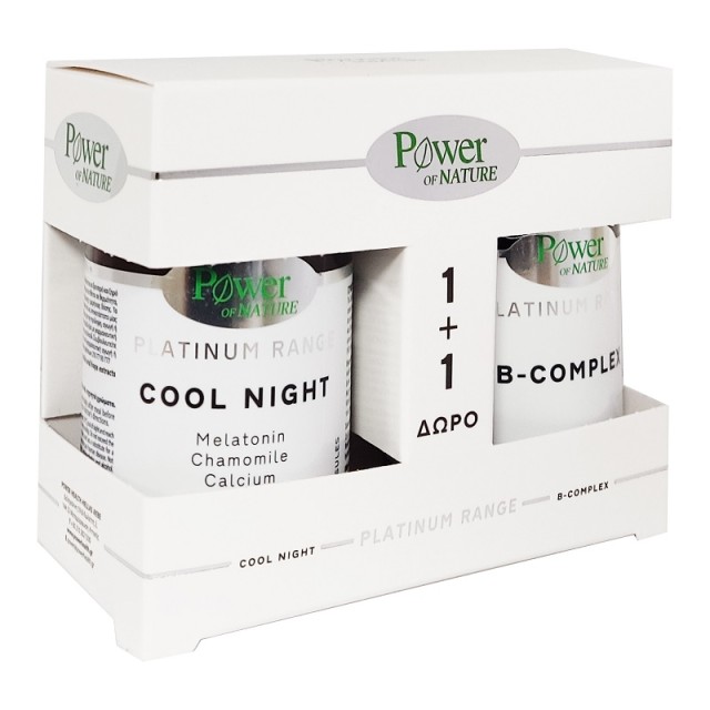 Power Health Promo Pack Platinum Range Cool Night 30s Tabs + ΔΩΡΟ B - Complex 20s Tabs