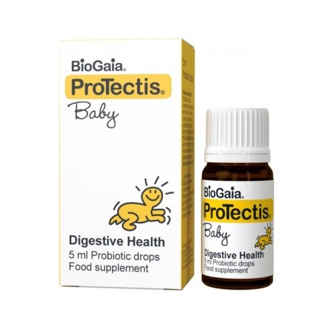 BioGaia Protectis Drops Baby, Προβιοτικές Σταγόνες για Κολικούς Μωρών 5 ml