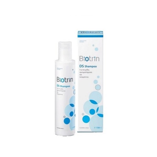 Target Pharma Biotrin DS Shampoo, Σαμπουάν για Πιτυρίδα, Σμηγματόρροια, Λιπαρότητα 150ml
