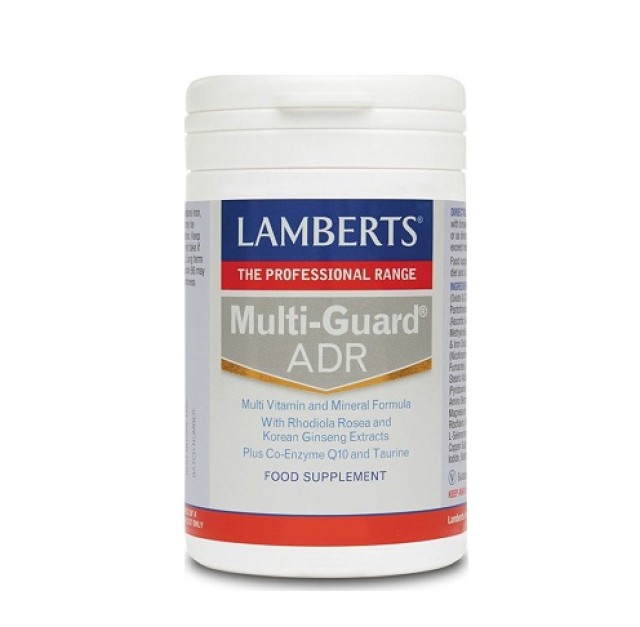 Lamberts Multi Guard ADR, Συμπλήρωμα Διατροφής για Ενέργεια & Τόνωση 60 ταμπλέτες 8443-60