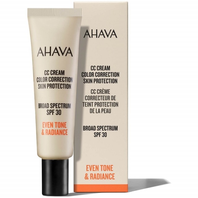 Ahava Even Tone & Radiance CC Cream Color & Skin Protection SPF30 30ml
