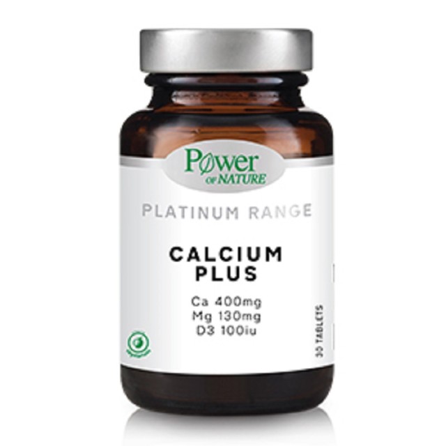 Power Health Classics Platinum Calcium Plus, Συμπλήρωμα Διατροφής με Ασβέστιο, Μαγνήσιο και Βιταμίνη D3 για Γερά Οστά και Δόντια 30 ταμπλέτες