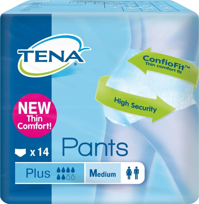 Tena Pants Plus Medium (80-110cm) Economy X 14 τεμ.