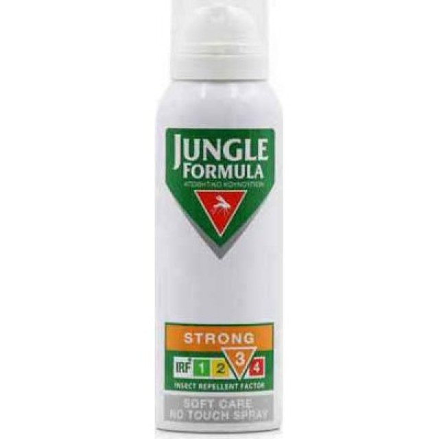 Jungle Formula Strong Soft Care No Touch Spray, Αντικουνουπικό Σπρέι 125ml