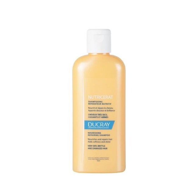 Ducray Nutricerat Shampoo, Σαμπουάν για Ξηρά & Κατεστραμμένα Μαλλιά 400ml