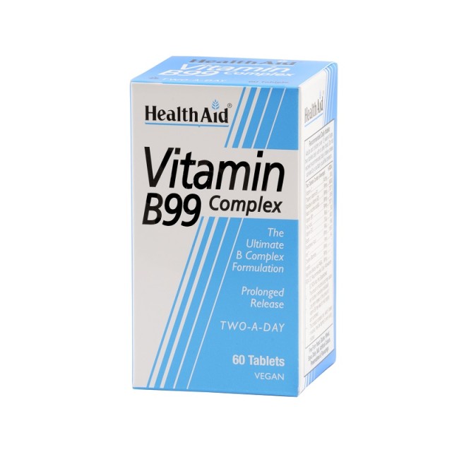 Health Aid Βιταμίνη B99 Complex, 60tabs