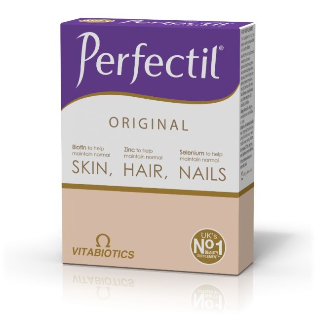 Vitabiotics Perfectil Original, Τριπλή Δράση Ολοκληρωμένη Φόρμουλα για Μαλλιά Νύχια & Δέρμα 30tabs
