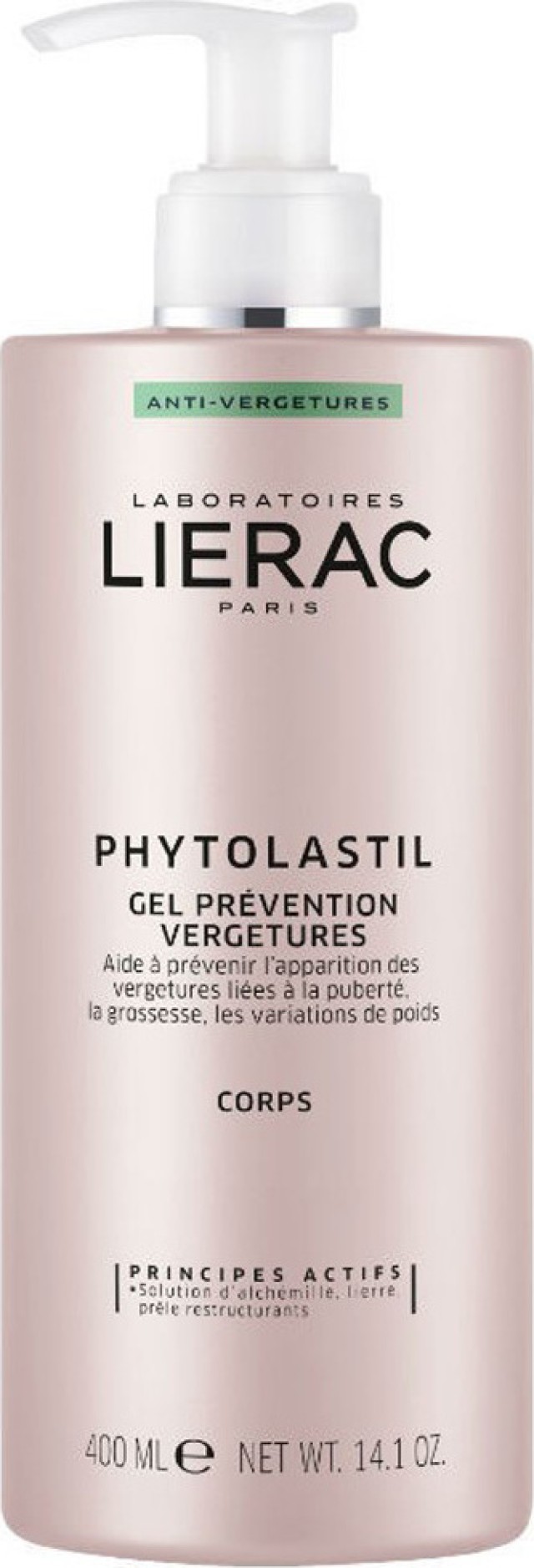 Lierac - Phytolastil Gel Πρόληψη Ραγάδων 400ml