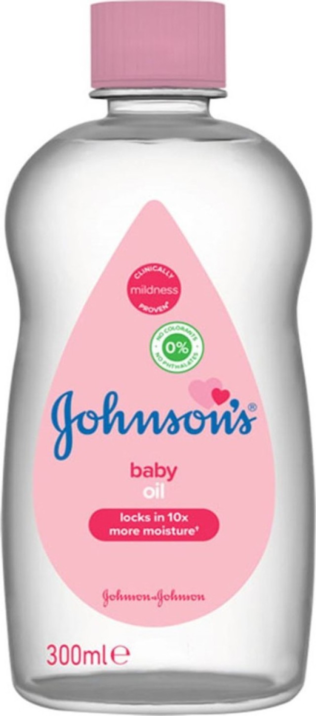 Johnsons Baby Oil Ενυδατικό Λάδι Ιδανικό για Μωρά 300ml