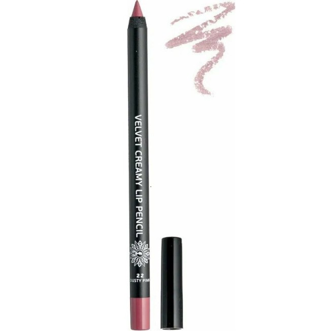 Garden Velvet Creamy Lip Pencil Μολύβι Χειλιών No.22 Dusty Pink 1.4gr