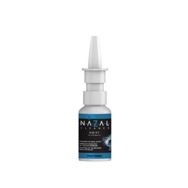 Frezyderm Nazal Cleaner Moist (0.9% NaCl), Αποσυμφορητικό με Ανθό Αλατιού Μεσολογγίου 30ml
