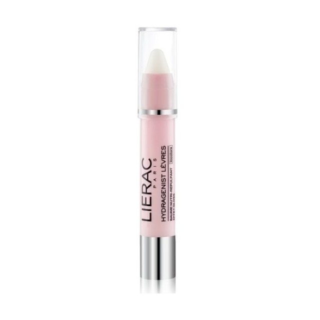 Lierac Hydragenist Lips Nutri-Replumping Balm Effect Gloss Natural, Βάλσαμο Χειλιών για Θρέψη και Επαναπύκνωση 3g
