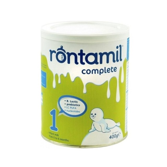 Rontamil Complete 1, Γάλα 1ης Βρεφικής Ηλικίας 400g