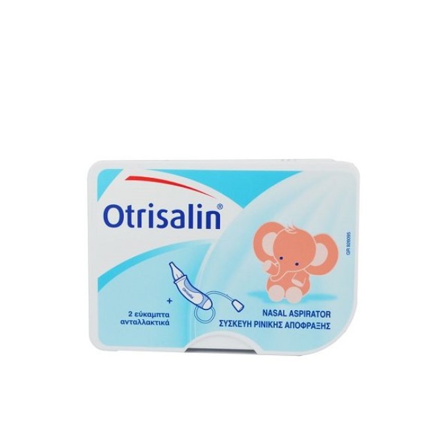 Otrisalin Nasal Aspirator, Συσκευή Ρινικής Απόφραξης + 2 εύκαμπτα ανταλλακτικά