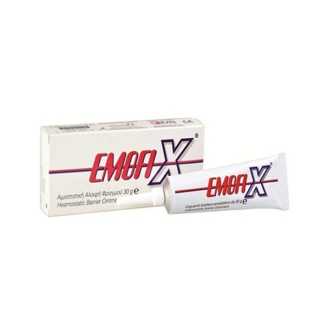 PharmaQ Emofix, Αιμοστατική Αλοιφή Φραγμού 30g