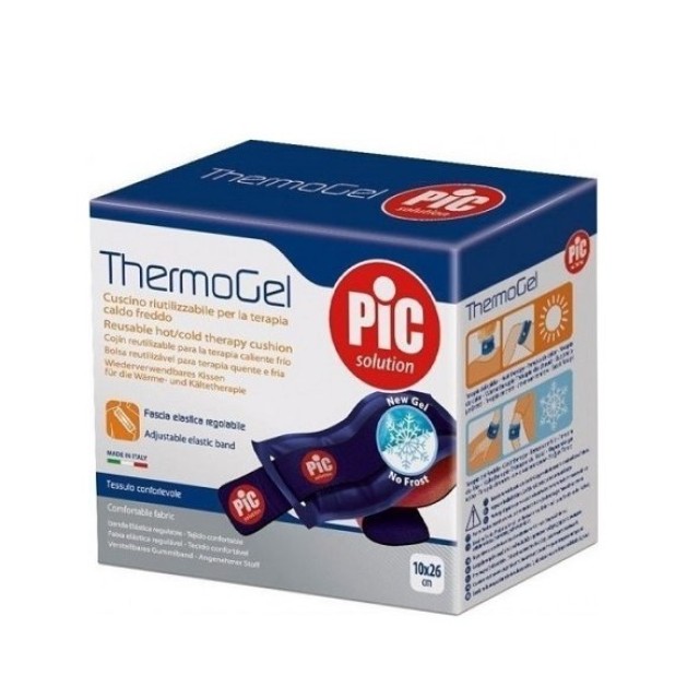 Pic Solution Thermogel, Μαξιλαράκι 10x26cm Πολλών Χρήσεων για Θεραπεία Θερμότητας και Ψύχους 1τμχ