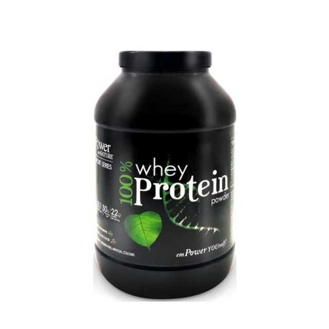Power Health Sport Series 100% Whey Protein Chocolate, Ρόφημα Υψηλής Περιεκτικότητας σε Πρωτεΐνη Ορού Γάλακτος με Γεύση Σοκολάτα 1000g