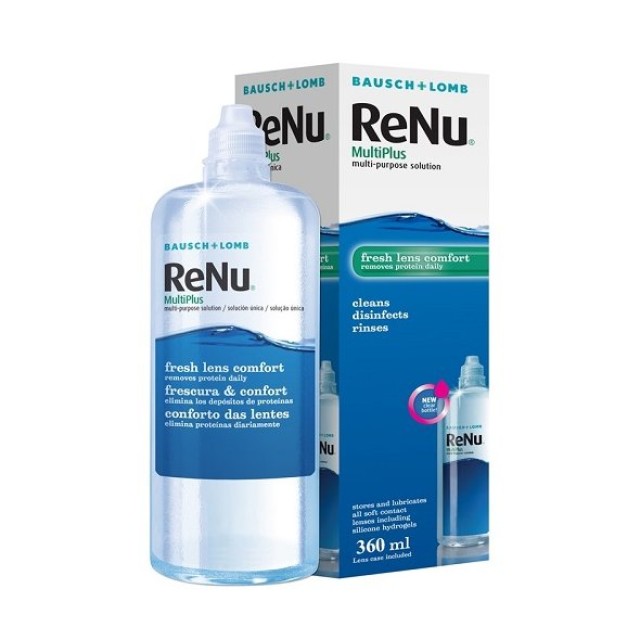 Bausch & Lomb ReNu Multiplus, Διάλυμα Πολλαπλών Χρήσεων για Φακούς Επαφής 360ml
