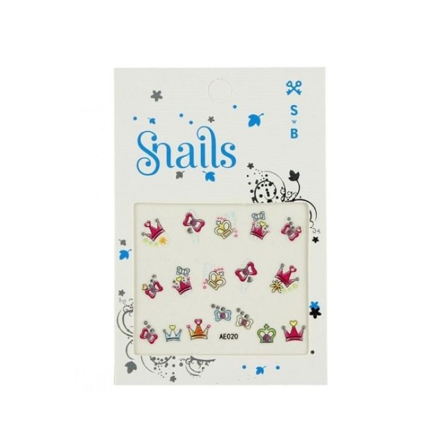 Snails Stickers Perfect Princess, Αυτοκόλλητα Νυχιών