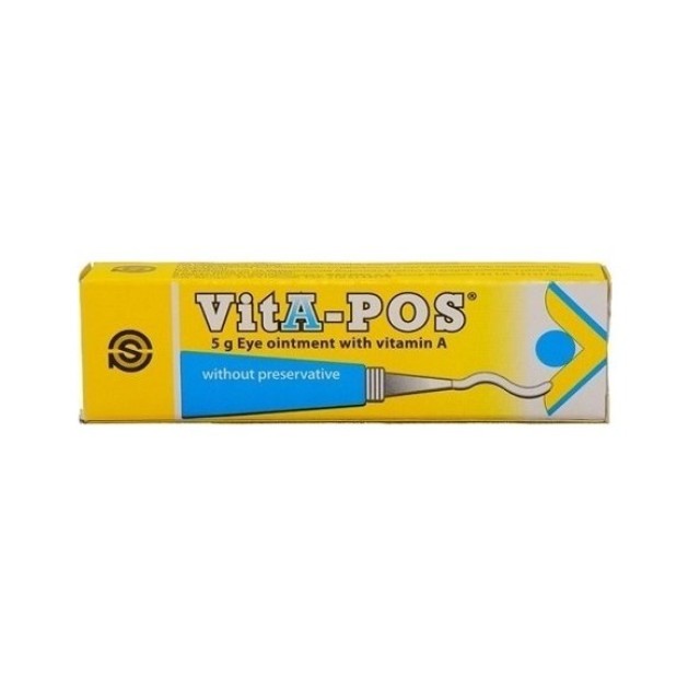 Ursapharm Vita-Pos, Οφθαλμική Αλοιφή με Βιταμίνη Α, 5g